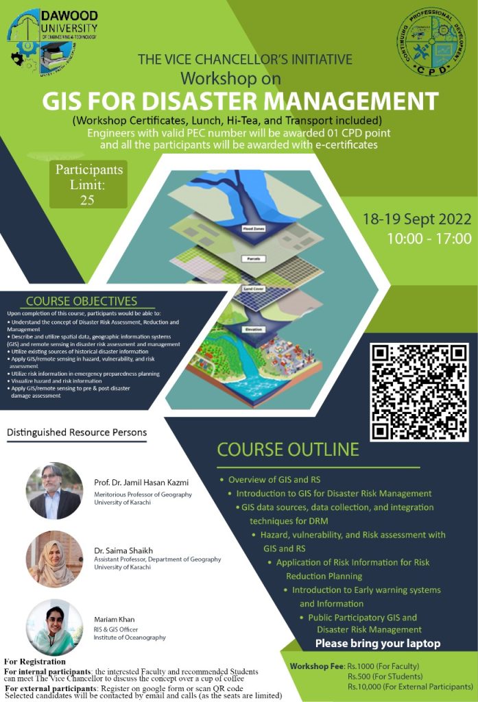 GIS For Disaster Management – Dawood University Of Engineering ...